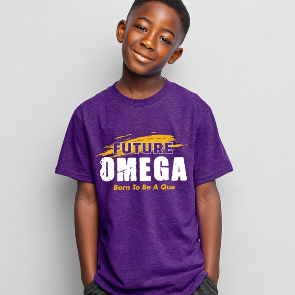 Future Omega NextGen (Purple Youth T-Shirt) - Omega Psi Phi