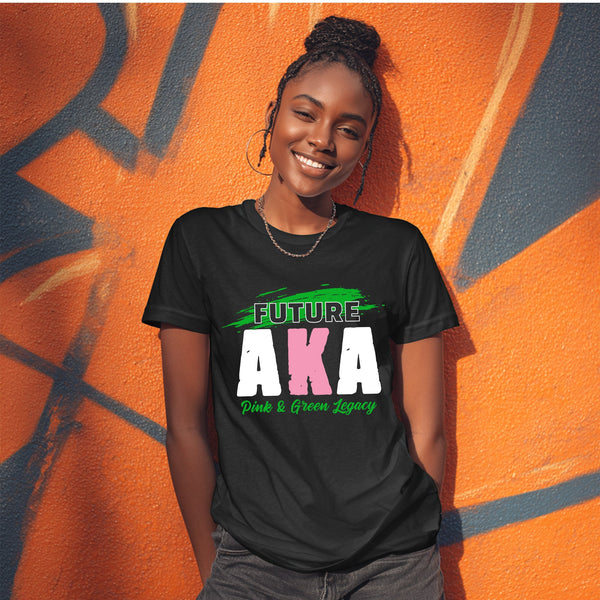 Future AKA NextGen (Black Youth T-Shirt) Alpha Kappa Alpha