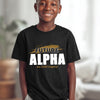 Future Alpha NextGen (Youth T-Shirt - Old Gold) - Alpha Phi Alpha