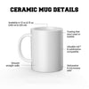 Zeta Phi Beta (1920)12 oz Ceramic Mug - Washable, Microwavable