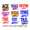 Sigma Gamma Rho 1922 -Greek Line Number Club (Hoodie)