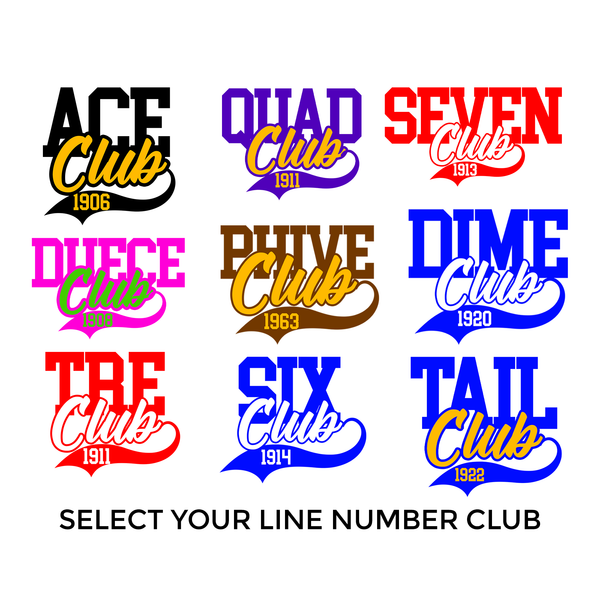 Phi Beta Sigma - Greek Line Number Club(Hoodie)