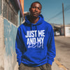 Just Me And My Zeta (Men's Hoodie)