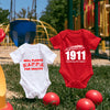 Kappa Alpha Psi 2-Pack v.4 (Onesie) - Kappa Infant Bodysuit
