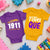 Omega Psi Phi 2-Pack v.4 (Onesie) - Omegas Infant Bodysuit