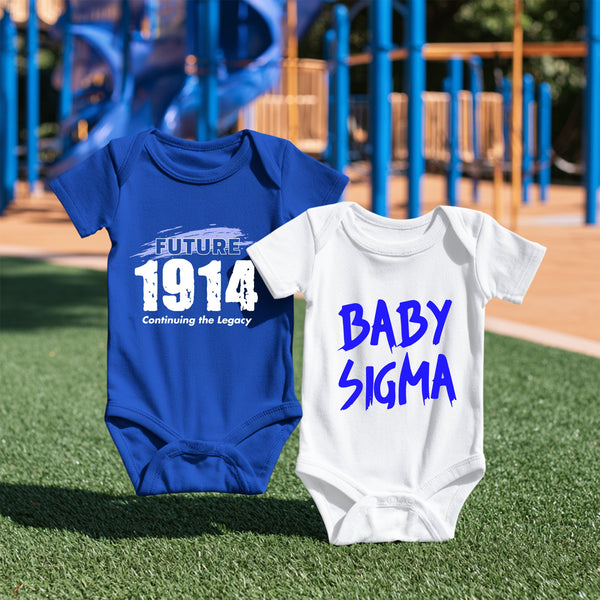 Phi Beta Sigma 2-Pack v.4 (Onesie) - Sigmas Infant Bodysuit