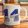 1914 - Phi Beta Sigma Founders Year 12 oz Ceramic Mug - Washable, Microwavable