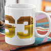 1963 - Iota Phi Theta Founders Year 12 oz Ceramic Mug - Washable, Microwavable
