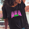 Alpha Kappa Alpha - AKAs Greek Retro Edition (Women's V-Neck)
