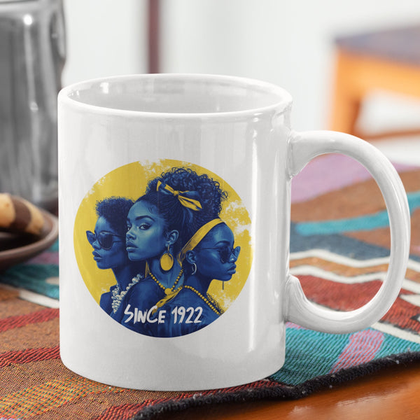 Sigma Gamma Rho (1922)12 oz Ceramic Mug - Washable, Microwavable (Shop)
